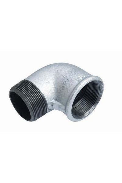 RUBY BOUTİQUE Galvanized Tailed Elbow 1/2