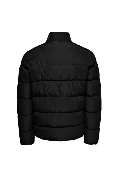 Only & Sons Ανδρικό μαύρο παλτό Puffer - 22019345   Onsmelvin Life