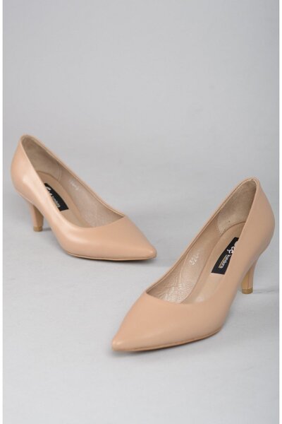 SEÇ KUNDURA 324 TACURI STILETTO (6cm) DIN PIELE AUTENTICA CARAMEL