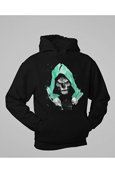 SEVBANO Dizajn Doctor Doomsday, unisex, prevelika Avengers majica sa kapuljačom