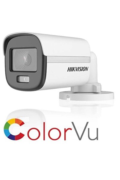 Hikvision 2mp Bullet 2.8mm Color-vu Ds-2ce10df0t-lpfs Ahd Kamera