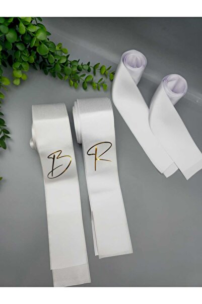 Frisson KİŞİYE ÖZEL Takı Kurdelesi 6 Cm Eninde 2 Metre 2 Adet