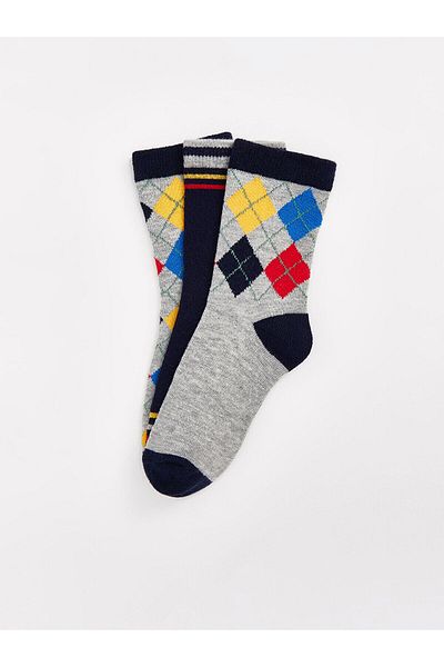 LC Waikiki Lcwk Patterned Boy's Socks 3-Piece