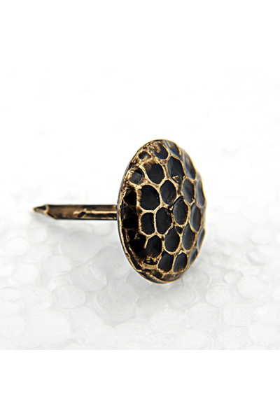 Twin Store فيبكو - كابارا عتيقة على شكل قرص العسل / دبوس 16 مم 15 قطعة