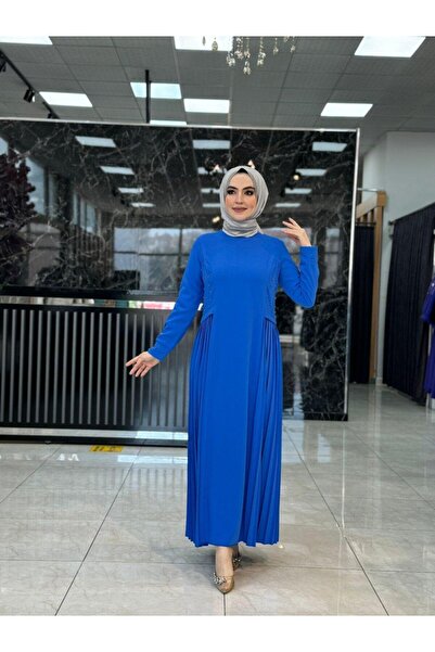 Zümra Tesettür Moda Zümra Elbise İndigo