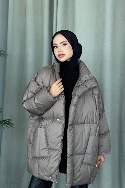 Şule Giyim Надувний куртка з кишенями