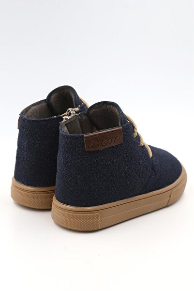 macco shoes Dusty Ortopedik Fermuarlı Bağcıklı Kız-Erkek Çocuk Bot Ayakkabı