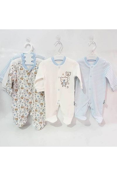 Necix's Teddy Bear Single Size Triple Jumpsuit