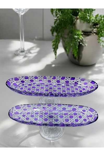 Paşabahçe Decorative Presentation Plate / 35 cm