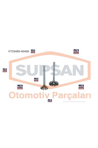 SUPSAN Corolla 1.6 16V (95-) Valve Set - VT 33465 40450 ENJ1371515050-1371115071 GOLD