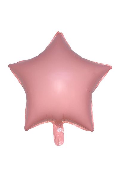 CANSIN 18 Inc Star Macaron Pink Foil Balloon