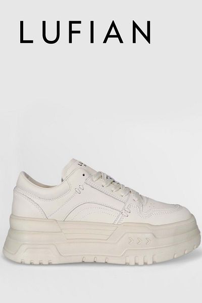 Kocamanlar Ayakkabı Lufian121230020 Darla Unisex White Sneaker