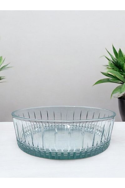 Paşabahçe Salad Presentation Bowl with Lisbon Decor