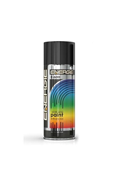 ENERGIE Sprey Boyalar 400ml X Parlak Siyah