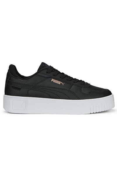 Puma 389390 Carina Street Sneaker Unisex Spor Ayakkabı SİYAH-BEYAZ