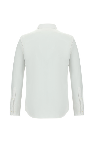 Kiğılı Cămașă clasică din bumbac satinat, cu mânecă lungă, slim fit