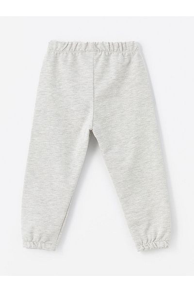 LC Waikiki Lw - Χοντρό Basic Baby Girl Jogger Sweatpants με ελαστική μέση