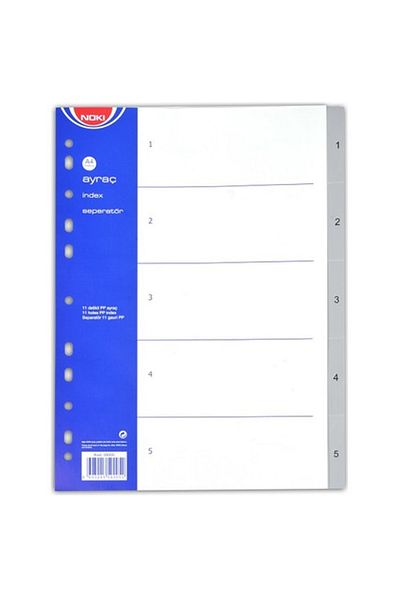 Noki Bookmark Pp 1-5 Number