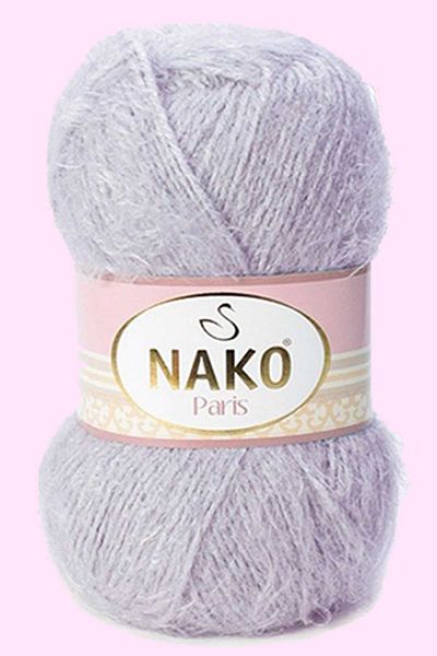 NAKO 1 Piece Paris Hand Knitting Thread Wool Pink Gray 3079