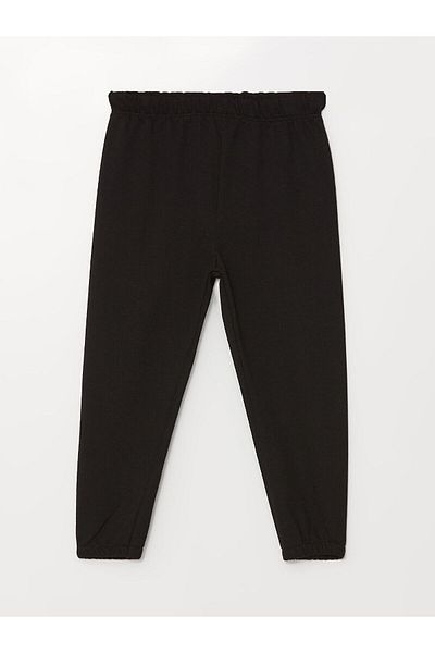 LC Waikiki Lw - Χοντρό Basic Baby Girl Jogger Sweatpants με ελαστική μέση