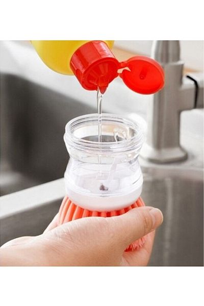 Royaleks Dish Brush with Detergent Chamber