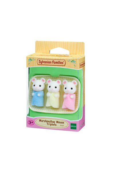 SYLVANIAN FAMILIES Tripletii de 3 ani - 5337 Șoarece Marshmallow