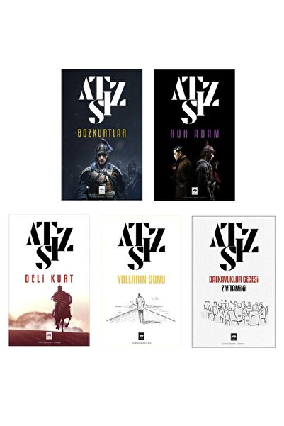 Ötüken Neşriyat Hüseyin Nihal Atsız Bozkurtlar Seti 5 Kitap