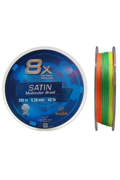 Discovery Dft Bojin 8x Satin M.color Rope Fishing Line 0.28 Mm 300m