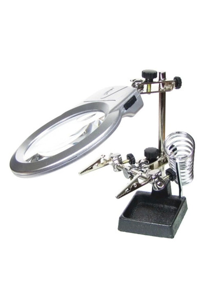 OEM LED Magnifier with Adjustable Head Electronic Helper Solder Stand