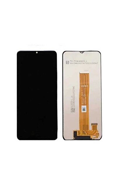 Samsung Galaxy A12 A125 Lcd Ekran Dokunmatik Siyah Hk Çıtasız