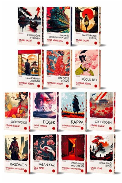 dokuzyayinlari Tokyo Manga Japon Klasikleri Seti 14 Kitap