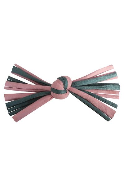 colezium Cat Toy Knotted Rope 2 cm - 16 cm Pink-Blue