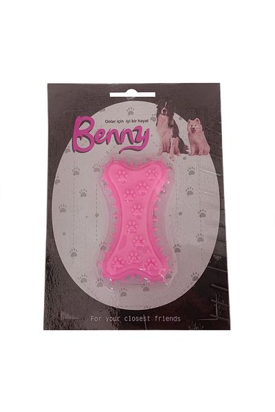 K&A Benny Dog Toy Bone 5.5 X 10 cm Pink