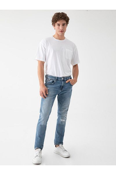 Ltb Τζιν παντελόνι Joshua Skinny Leg με χαμηλή μέση