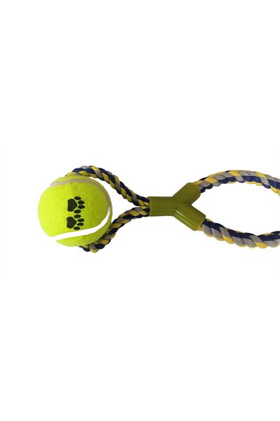 MarDyHome Blue Dog Toy - Tennis Ball, Y Shaped, 7-27 Cm