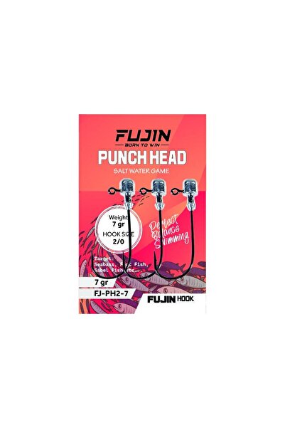 Fujin Punch Head Jighead Fj-ph #2/0 5 gr