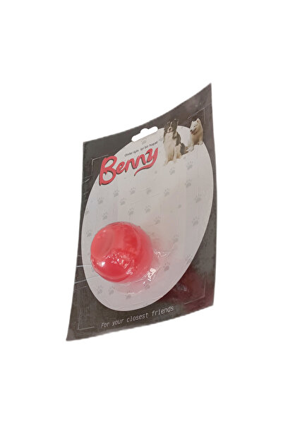 HAYAT STORE لعبة بيني دوج كرة صلبة 5 سم لون أحمر