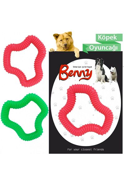 K&A Benny Dog Toy Hard 11 X 10 cm Red