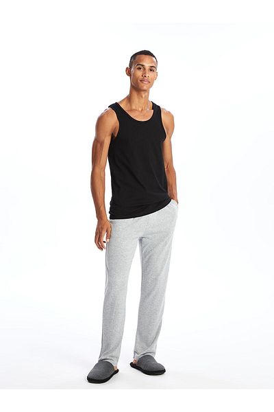 LC Waikiki Lw - U Collar Combed Cotton Men's Undershirt
