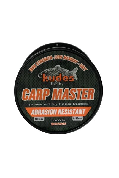 Kudos Carp Master 1000m Kahve Misina 0.40mm