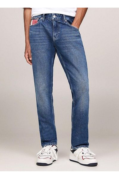 Tommy Jeans Férfi Slim Fit farmernadrág - normál derék DM0DM 204041 A5SCANTON SLIM RWB DH603