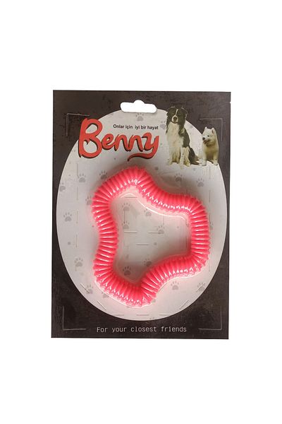 K&A Benny Dog Toy Hard 11 X 10 cm Red