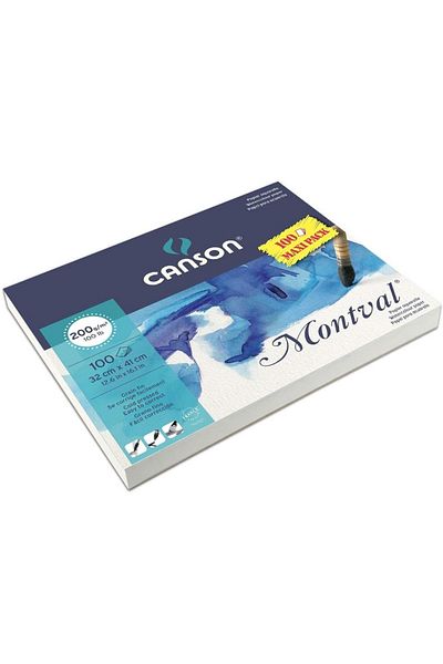 Canson Montval Block 200 gr 32x41 Green200807356