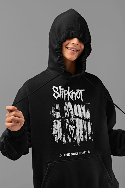 SEVBANO Slipknot rok metal majica sa kapuljačom, unisex, oversize 5, The Gray...
