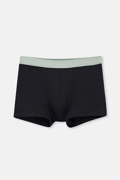 Dagi Μαύρο 5210 3-Pece Plain Cotton Boxer