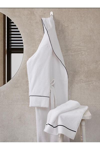 Angoravi Classic Bathrobe Set Mahur L-Xl Unisex