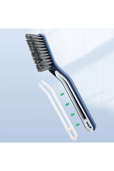 RUBY BOUTİQUE Tweezed Brush Multi-Purpose Stepped Cut Tip Bathroom Toilet Bowl Window Cleaning Apparatus