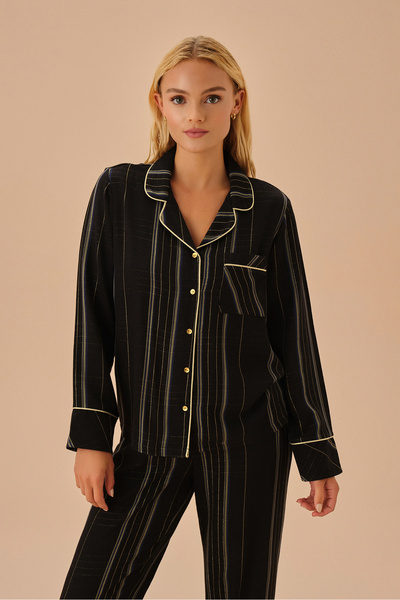 SUWEN Golden Maskülen Pijama Takımı