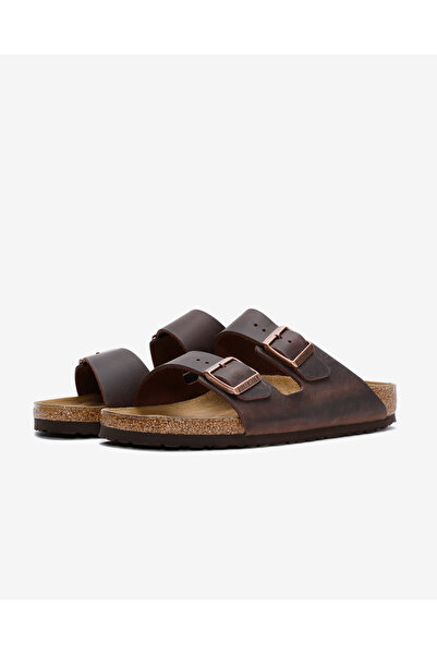 Birkenstock ARIZONA NU OILED SFB Erkek Bej Terlik 452763-20152