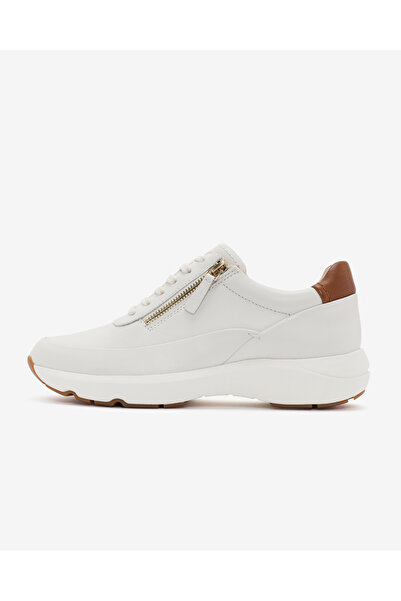 CLARKS Tivoli Zip Kadın Beyaz Günlük Ayakkabı 26176650
